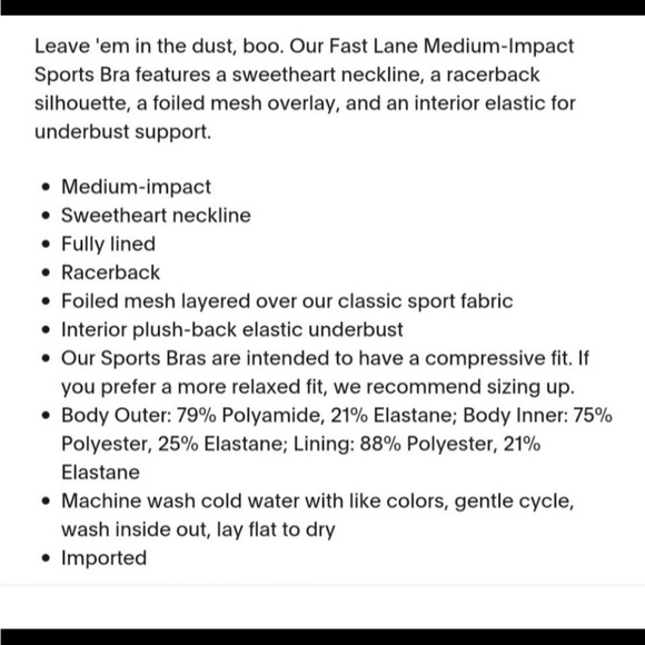 Savage X Fenty Fast Lane Sports Bra Sz L Sweetheart Neckline Oil Slick Blue NWT - Picture 7 of 9